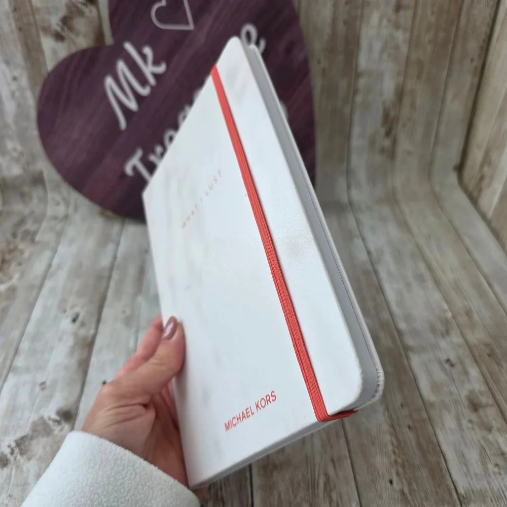Michael Kors White Notebook